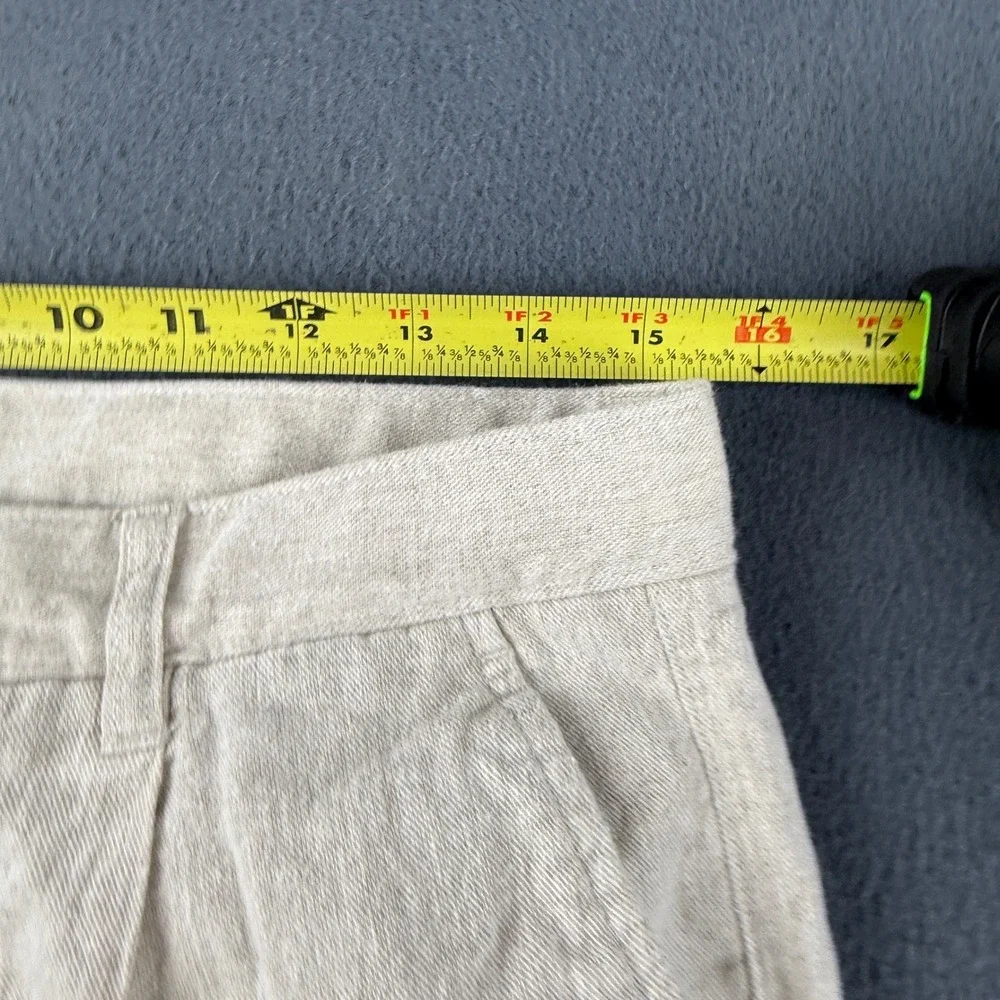 Porter & Ash Linen Pants Men's 30 (Fits 31x28) Beige Lightweight Summer Beach